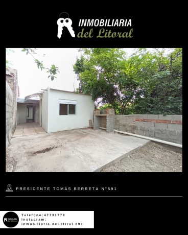 Cetro, Artigas, 2 Habitaciones Habitaciones, ,0,Casa,En Alquiler,0,1593