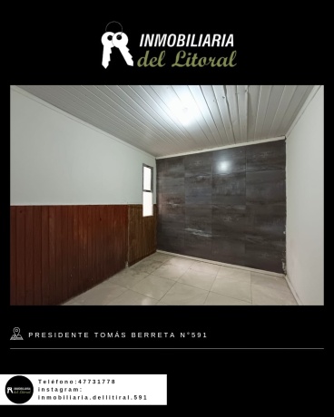 Cetro, Artigas, 2 Habitaciones Habitaciones, ,0,Casa,En Alquiler,0,1593